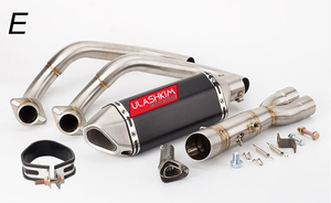 Amaha t07 Z07 T Z <span class=keywords><strong>07</strong></span> 2014 - 2022 sr700 2016 - <span class=keywords><strong>2019</strong></span> ididdle Ink IPE ototorcycle uull xhaust ystem uffler - Product Image 5