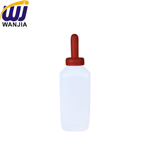 Bouteille à lait pour bétail WANJIA 2L, biberon pour <span class=keywords><strong>veau</strong></span> <span class=keywords><strong>avec</strong></span> tétine souple pour l'allaitement des animaux et l'alimentation des élevages bovins - Product Image 2