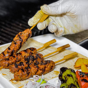 Brochetas de Bambú para Barbacoa, Resistentes al Calor, Antiadherentes, con Mango Largo, Ecológicas, Palillos para <span class=keywords><strong>Kebab</strong></span> - Product Image 6