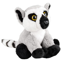 Jouets en peluche Lémurien à queue annulaire de Madagascar, très demandés, doux et rembourrés, articles souvenirs