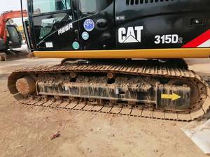 รถขุด CAT 315D สีเหลือง ระบบไฮดรอลิก ติดตั้งบนแทร็ก อุปกรณ์ก่อสร้างสำหรับงานหนัก เครื่องขุดดิน น้ำหนัก 20000 กก. ผลิตในสหรัฐอเมริกา - Product Image 6