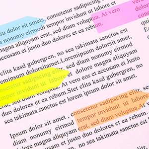 4 PCS Creative Self-Adhesive Stationery Pull-Out <b>Bookmark</b> Box with Fluorescence Colour Memo Pad Sticky Notes for Office Use - Product Image 5