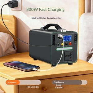 Alimentation portable d'urgence 220V 300W LiFePO4 pour extérieur, marché nocturne, diffusion <span class=keywords><strong>en</strong></span> <span class=keywords><strong>direct</strong></span>, voyages routiers et usage domestique - Product Image 3