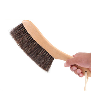 Longue brosse en bois de poussière de brosse de banc de cheveux de cheval pour la cheminée - Product Image 4