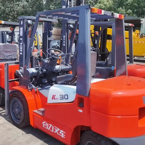 Carretilla elevadora de <span class=keywords><strong>3</strong></span> toneladas Heli usada, excelente rendimiento, transpaleta manual con motor diésel de segunda mano, modelo K30 - Product Image 3