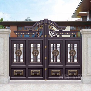 Puerta de Hierro Forjado Simulado de Diseño Moderno, Aislamiento Térmico de Alta Eficiencia, Insonorizada, <span class=keywords><strong>Entrada</strong></span> Principal - Product Image 6