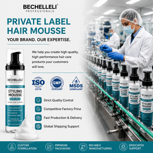Espuma para el Cabello OEM de Venta Caliente, Hipoalergénica, Fijación Fuerte, Control del Frizz, Fijación Duradera Todo el Día, Espuma para Trenzas, Estilo Duradero, Brillo e Hidratación - Product Image 6
