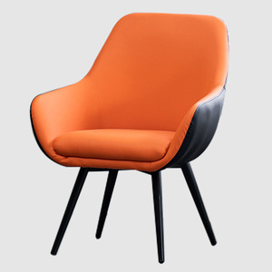 <span class=keywords><strong>Fauteuil</strong></span> en cuir minimaliste moderne le plus vendu avec pieds en bois pour le mobilier de salon - Product Image 2