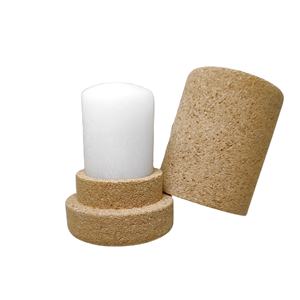 Magicare-Palo de aluminio en corcho, bionatural, desodorante de cristal de cerámica, 60G, piedra de aluminio <span class=keywords><strong>antitranspirante</strong></span>, bajo brazo, OEM - Product Image 1