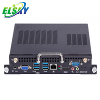 Mini PC OPS-H110 avec carte mère H110, processeur I5 7500 I7 7700, DDR4 8 Go de RAM, SSD MSATA 256 Go, module Wifi 19V