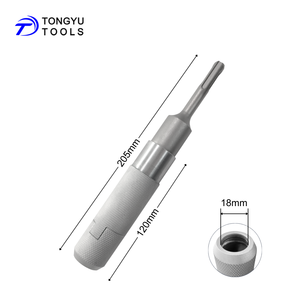 Adaptador <span class=keywords><strong>SDS</strong></span> Plus para <span class=keywords><strong>SDS</strong></span> <span class=keywords><strong>Max</strong></span> para Martelete com Extensão e Anel de Trava de Aço Reforçado para Martelos Rotativos - Product Image 2