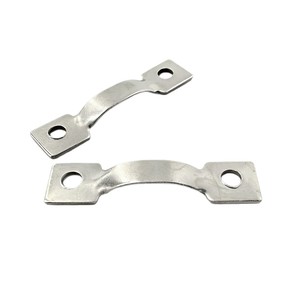 Silver Small Handle Metal <b>Hook</b> 30.6mm Length 0.7mm Thickness For Picture Frame Drawer Hanging - Product Image 5