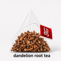Thé de Racine de Pissenlit Premium 45g 30 Sachets Pyramidaux Sans Caféine Sans Gluten Thé Détox Bien-être Hépatique Fournisseur d'Usine