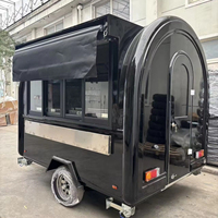 Remorque de vente de snacks en plein air, prix bas, chariot de nourriture mobile, stocks, chariot de hot-dogs, chariot de crème glacée, chariot de crêpes, chariot de jus, remorque de concession