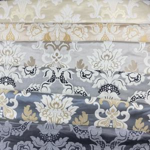 Stokta 280cm genişlik High-end şam jakarlı dokuma şönil dekoratif ev tekstili kumaşı perdelik ve kanepe döşeme için - Product Image 4