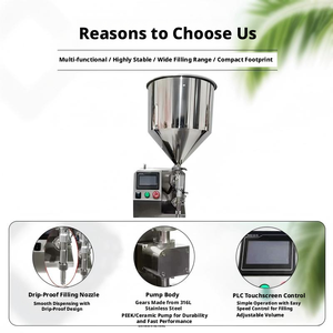 Machine de remplissage quantitative d'huiles parfumées, remplissage de haute précision pour crèmes et lotions - Product Image 5