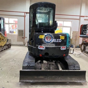 Excavadora Kobelco SK55 SK55SR Usada, Mini Excavadora Original Usada SK55 de 5.5 Toneladas, SK50 de 5 Toneladas, Mini Excavadora Japonesa de Segunda Mano con Certificación CE/EPA - Product Image 5