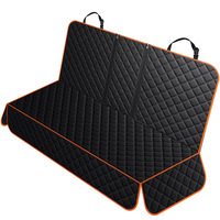 Tapis de voiture pour animaux de compagnie, filet d'isolation pour chiens et chats, gadget de voyage dédié, imperméable, anti-salissure, lit pour chien multifonction, coussin de siège arrière