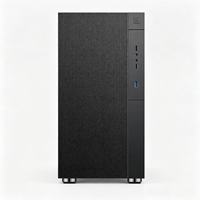 Boîtier PC de jeu SAMA ABS et alliage d'aluminium, coque d'ordinateur ATX anti-poussière, support multi-cartes mères, cabinet de jeu ATX