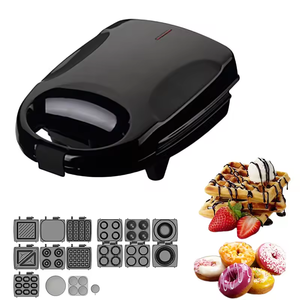 Aifa 1 rebanada mini molde de <span class=keywords><strong>silicona</strong></span> sándwich Panini donut panqueque hornear parrilla sartén waffle Maker - Product Image 1