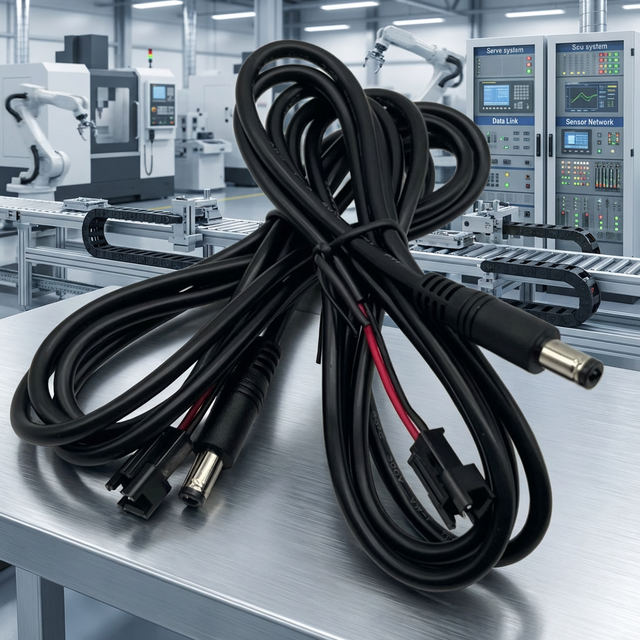 Male Plug 12V DC5.5*2.5 to SM2.54 Cable Jack Camera Adapter Custom DC Wire Harness Cable Assemble