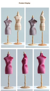 <span class=keywords><strong>Mannequin</strong></span> de <span class=keywords><strong>couture</strong></span> en mousse pour femme adulte, buste, pour la conception de robes de mariée, modèle mini 1/2, économique - Product Image 3