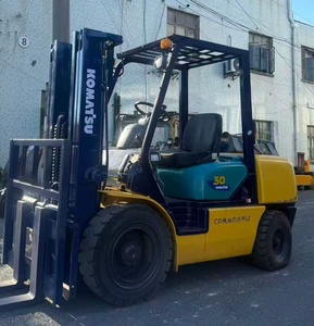 High Quality Original Diesel TCM/KOMATSU/HELI FD30 FD50 ISUZU Engine <b>Used</b> Forklift 3 ton for Hot Sale IN SHANGHAI - Product Image 3