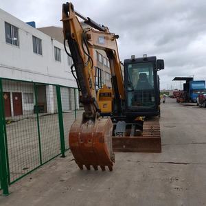 Excavadora de cadenas SANY SY75C usada, con motor Isuzu, para dragado de tierras agrícolas e irrigación. Descuento por pedidos al por mayor, envío rápido. - Product Image 3