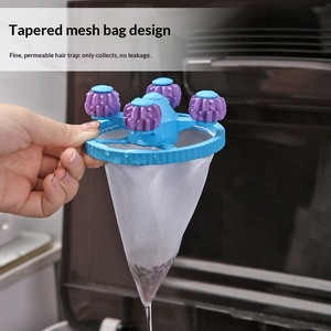 Sac filtrant pour machine à laver, anti-cheveux, anti-emmêlement, n'abîme pas les vêtements, boule de lavage, nettoyage du <span class=keywords><strong>linge</strong></span> - Product Image 4