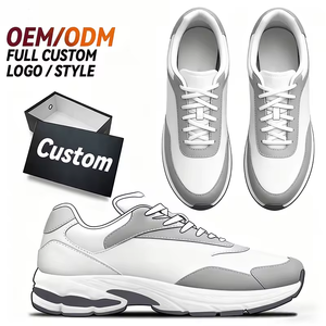 Zapatillas Deportivas Casuales para Hombre, Diseño Personalizado con Logotipo OEM ODM, Malla de Cuero Resistente al Desgaste - Product Image 1