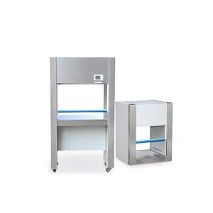 IKEME Tabletop Class 100 Vertical Laminar Air Flow Hood Mycology Hospital Horizontal Laminar Flow Clean Bench With HEPA Filter