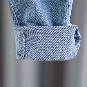 Nouveauté 2021, design chic, vente en gros, jeans personnalisés pour enfants, pantalons en jean pour filles - Product Image 4