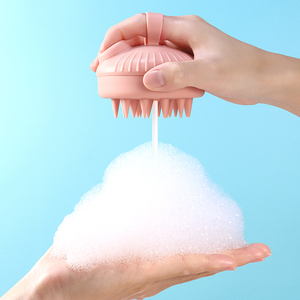 OEM/ODM ناعم سيليكون ، جهاز تنظيف الرأس المحمول باليد للعناية بفروة الرأس ، علاج تدليك فروة الرأس المنزلي للاستخدام اليومي - Product Image 4