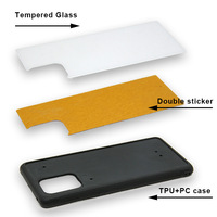 Étuis de téléphone personnalisés par sublimation, pc, en verre trempé ou uv, matériel tpu robuste, pour iphone, samsung, huawei, vente en gros, pièces