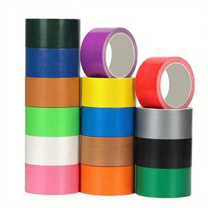 Custom Printed Acrylic Adhesive Single Sided PVC Material Heavy Duty Waterproof Colorful Pattern Duct Tape - Product Image 1