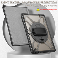Porte-documents Portable antichoc étui pour ordinateur portable Pirate Master Silicone coque arrière complète pour Microsoft Surface Pro 4 5 6 7