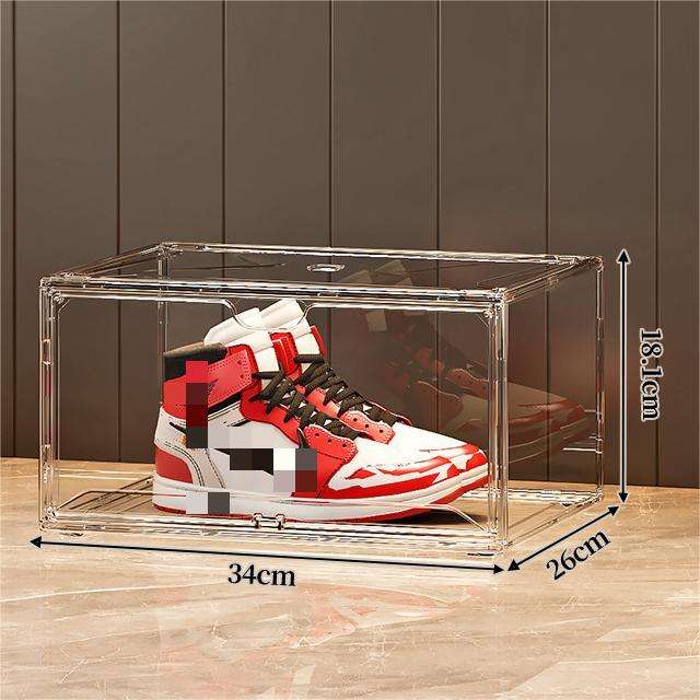 Magnetic attraction - side-opening PET