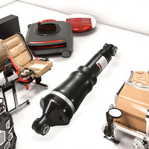 Nouvel amortisseur arrière réglable à suspension pneumatique pour Softail Breakout/Fat Boy 18-24 avec compresseur intégré pour une hauteur de roulement personnalisée - Product Image 3