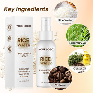 Usine Oem Traitement Du Cuir Chevelu Et Des <span class=keywords><strong>Cheveux</strong></span> Résoudre L'amincissement Réparation Endommagé Huile De Romarin Eau De Riz Pulvérisation D'eau Pour La Croissance Des <span class=keywords><strong>Cheveux</strong></span> - Product Image 3