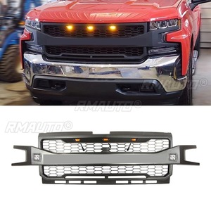 Grille de pare-chocs avant de voiture, grilles de course, calandre pour Chevrolet Solod 2019-2022, kit carrosserie, accessoires de voiture - Product Image 1