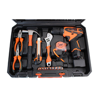 Ensemble d'Outils Combo Perceuse Électrique sans Fil avec Batterie au Lithium, Prise en Charge de la Personnalisation OEM