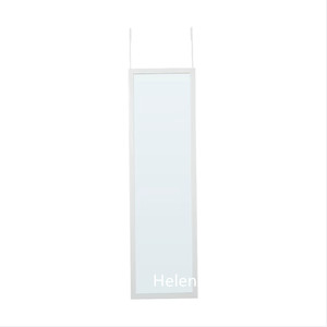 Bianco nero quercia argento Full Length <span class=keywords><strong>specchio</strong></span> della porta con staffe appese contro la parete appesa sopra lo <span class=keywords><strong>specchio</strong></span> della porta - Product Image 1