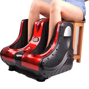 Mesin pemijat kaki dan betis, Shiatsu alat pijat kaki elektrik tekanan udara untuk penggunaan rumahan