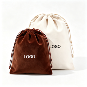 <b>Small</b> Size Velvet Drawstring Pouch Custom Logo Velvet <b>Bag</b> for Earring Jewelry Cosmetic Wedding Favor <b>Gift</b> Packing <b>Bag</b> - Product Image 5