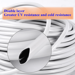 3/5mm 4/7mm 8/11mmフレキシブルガーデニングチューブマイクロドリップ灌漑ソフトPVCホースパイプ - Product Image 6