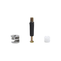 Kit de fixation 3-en-1 pour meubles : écrou à came, connecteur et vis de verrouillage pour armoires, placards et tiroirs – Fabricants