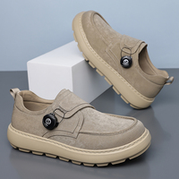 Chaussures décontractées pour hommes 2026 en vogue : Baskets à boucle rotative, mocassins plateforme tendance, chaussures de marche d'extérieur respirantes et robustes