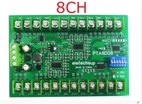 Module de capteur de température à 8 canaux PT100 thermocouple RTD RS485 Modbus RTU, carte d'acquisition de température, collecteur 500