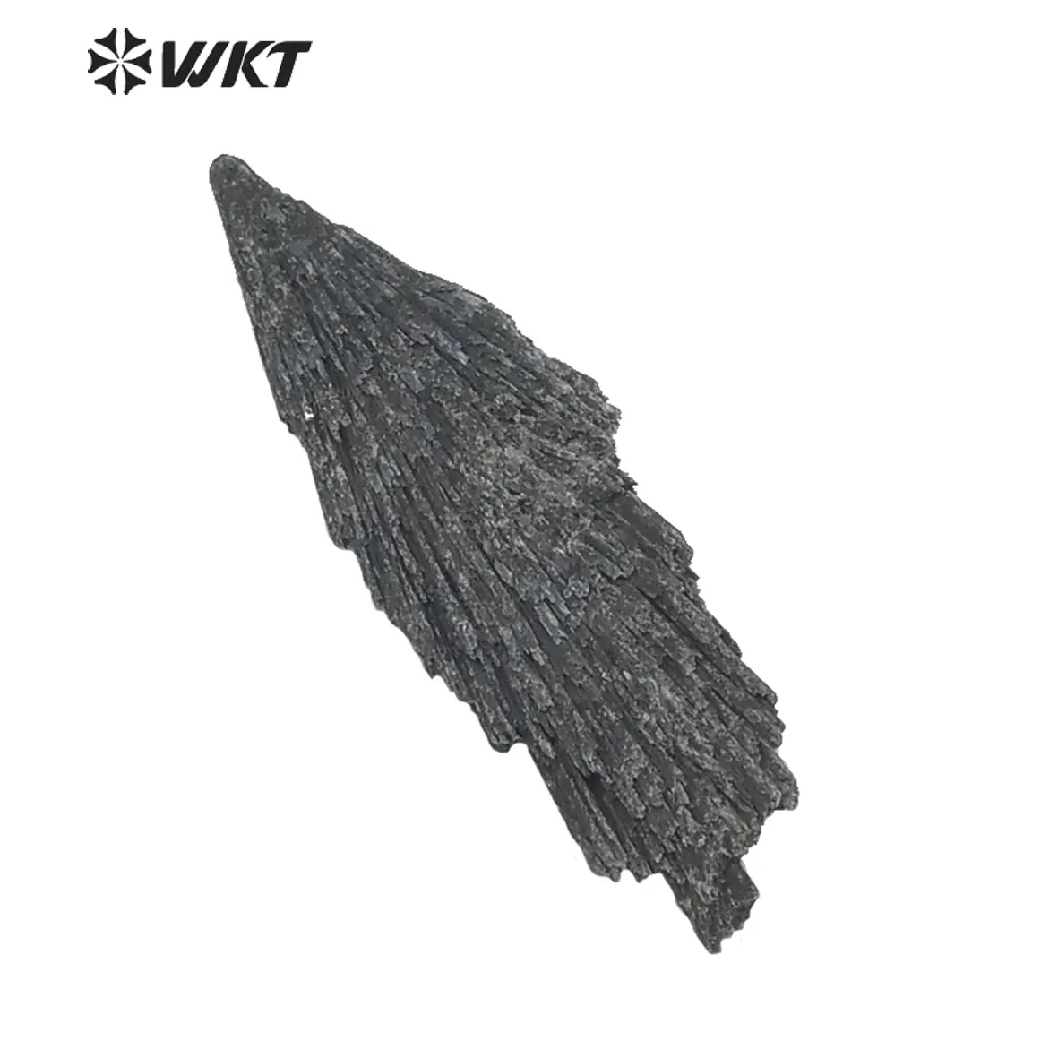 WT-G152 थोक काले Kyanite क्रिस्टल, रत्न खनिज प्राकृतिक रेकी हीलिंग काले Kyanite पत्थर