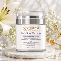 Crème anti-taches pour le visage de marque propre - Crème éclaircissante et anti-taches profondes, adaptée aux femmes